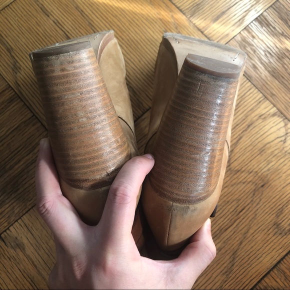 Rag & bone camel suede harrow booties, size 39.5 - Picture 13 of 13